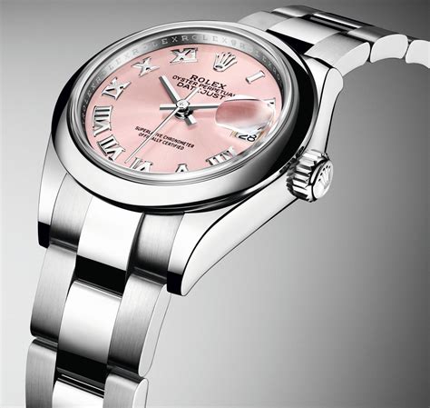 pink rolex for woman|Rolex lady Datejust 28.